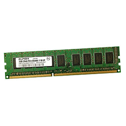 2Go RAM Serveur ELPIDA EBJ21EE8BAFA-AE-E 1066MHz DDR3 PC3-8500E ECC 2Rx8 CL7 - Occasion