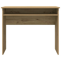 Avis vidaXL Bureau chêne artisanal 90x50x74 cm bois d'ingénierie