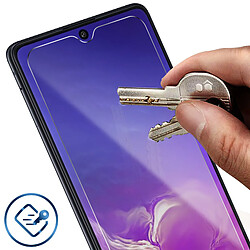 Avis Avizar Film Écran Samsung Galaxy S10 Lite Verre Trempé Antichoc Anti traces Transparent