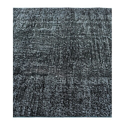 Avis Vidal Tapis de laine 264x145 noir Ultra Vintage