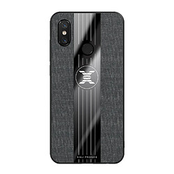 Wewoo Coque Souple Pour Xiaomi Mi 8 XINLI étui de protection en TPU antichoc Texture Noir