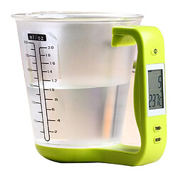 Universal Tasse de mesure Balance de cuisine Bécher numérique Balance à outils électroniques Balance avec écran LCD Température