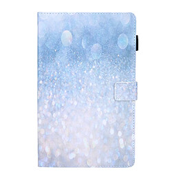 Etui en PU Impression de motifs avec support et porte-cartes Bling Strass pour votre Samsung Galaxy Tab A7 Lite 8.7 (2021) T220/T225