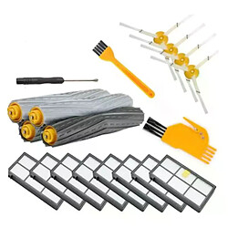 Kit de pièces de rechange pour IRobot Roomba, brosses et filtres AD HEPA, 980, 990, 900, 870, 800