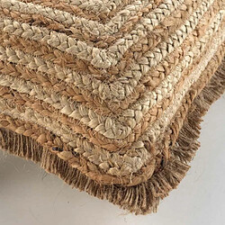 Avis Paris Prix Coussin Déco en Jute Tournicotti 45x45cm Beige