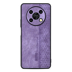 Coque en TPU + PU AZNS anti-rayures pour votre Huawei Enjoy 50 Pro 4G/nova Y90 4G - violet