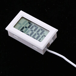 Acheter LCD Numérique électronique Aquarium Aquarium Réservoir D'eau Thermomètre Hydrothermographe Blanc