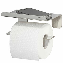 Tiger Porte-papier toilette Colar avec étagère Chromé 1314230346