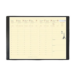 Agendas Quo Vadis Prestige Randonnée semainier - 9 x 12 cm - 2022