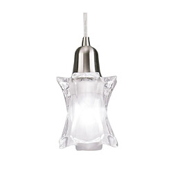 Acheter Luminaire Center Suspension Alaska Nickel satiné