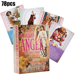 Universal 78 Anges Gardiens, Cartes de Tarot, Anges de Deck, Oracles, Divinations, Cadeaux, Cartes de Famille.