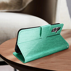 Avis Avizar Pochette Folio pour Galaxy A14 4G et 5G Motif Papillon Support Vidéo Vert