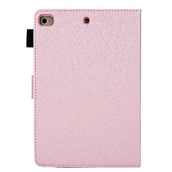 Etui en PU avec stockage de cartes rose pour votre Apple iPad Mini 9.7 (2019)/4/3/2/1