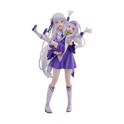 Sega Re:Zero Starting Life in Another World - Statuette 1/7 Emilia & Childhood Emilia 24 cm