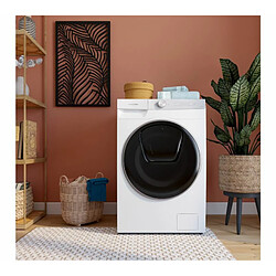 Lave-linge hublot séchant SAMSUNG WD90T954DSH 9/6 kg Blanc