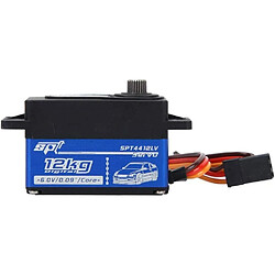 Servo numérique en métal SPT4412LV 12KG pour voitures RC | Haute durabilité | Facile à installer | Anti-interférence Forte