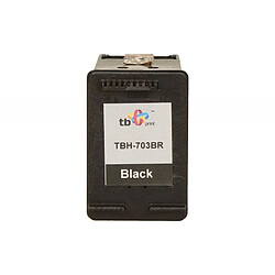 Ink HP DJ D730/F735 Black remanufactured TBH-703BR (HP No. 703 CD887AE)