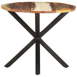 vidaXL Table d'appoint 68x68x56 cm Bois de récupération massif