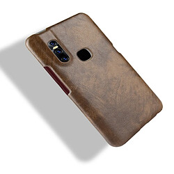 Acheter Wewoo Coque antichoc Litchi Texture PC + PU pour Vivo V15 (Marron)