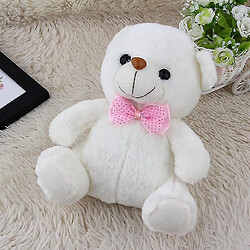 Universal 20cm mignon led coloré lumineux mini ours en peluche peluche jouet pas cher