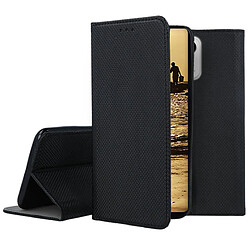 Htdmobiles Housse pour Xiaomi 13 5G - etui coque pochette portefeuille + verre trempe - NOIR MAGNET