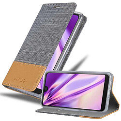 Cadorabo Coque WIKO VIEW 2 PRO Etui en Gris