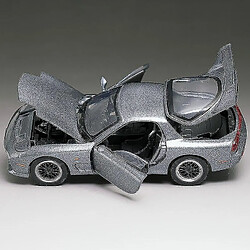 Universal Die-Cast Metal 1/32 Japonais Classic Rx7 Model Model Furniture Meubles Toys pour enfants (gris)