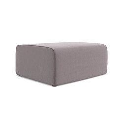 Pouf Makamii KALEA velours - lavande