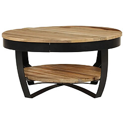 Avis Maison Chic Table basse pour salon | Table à café Bois massif de manguier 65 x 32 cm -GKD55973