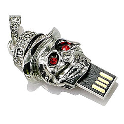 Acheter 32Go USB 2.0 Clé USB Clef Mémoire Flash Data Stockage La Mort Pendentif II