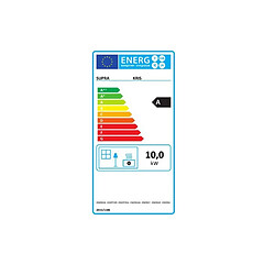 Poêle à bois fonte 10kw noir - FR9016130B - SUPRA