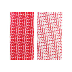 Cook Concept Tapis fraicheur pour frigo (Lot de 6) rouge.