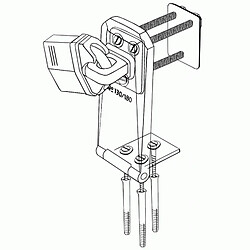 Abus Portecadenas renforcé modèle Granit