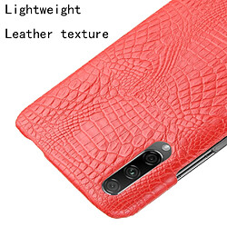 Acheter Wewoo Coque Pour Huawei P Smart Pro 2019 / 9X Antichoc Texture Crocodile PC + PU Case Rouge