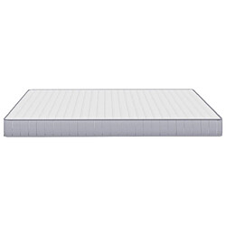 Avis vidaXL Matelas en mousse moyennement doux 200x200 cm