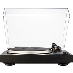 Dual CS 418 Platine Vinyle RCA Manuellement Via Coolblue Aluminium Noir