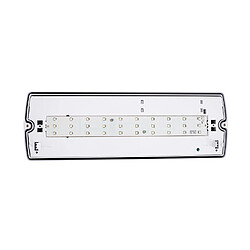 Ledkia Balise de Secours LED En saillie 200lm Permanent/Non permanent IP65 3 W pas cher