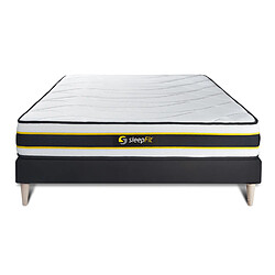 Avis Sleepfit Ensemble 180x200 matelas FLEXY + sommier kit noir