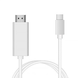 INF Câble USB-C vers HDMI 4K (2 mètres) White