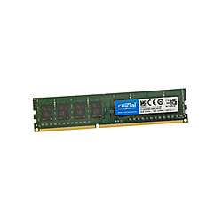 8Go RAM Crucial CT102464BD160B.C16FED PC3L-12800U 1600Mhz DDR3 240Pin 1.35v CL11 - Occasion