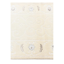 Vidal Tapis de couloir en laine 295x84 beige Darya pas cher