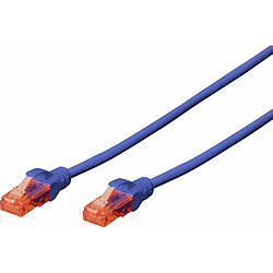 Câble de raccordement réseau RJ45 CAT 6 U/UTP Digitus Professional - [1x RJ45 mâle - 1x RJ45 mâle] -