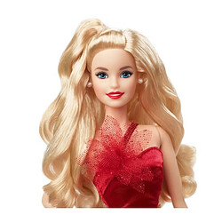 Barbie - Barbie Joyeux Noël Blonde - Poupée - 6 ans et +