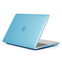 Wewoo Housse Coque Mac Pour étui de protection en cristal ordinateur portable Macbook Pro 16 pouces bleu eau