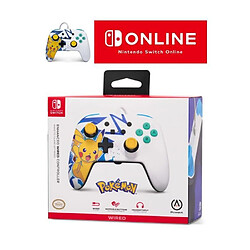 Power A Manette SWITCH Filaire Nintendo Pikachu High Voltage Officielle