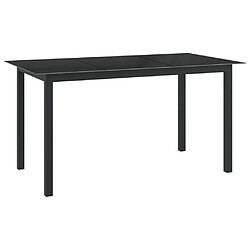 Salle à manger de jardin 7 pcs,Table et chaise à dîner Aluminium Anthracite -MN76130