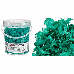 Gift Decor Copeaux décoratifs 1,4 L Turquoise (6 Unités)