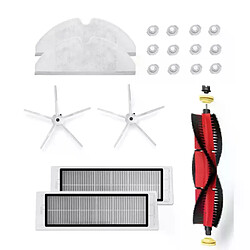 Pièces pour aspirateur XiaoMi Roborock S5 Max S50 S6, 19 pièces, accessoires, filtre HEPA, brosse principale, brosse latérale