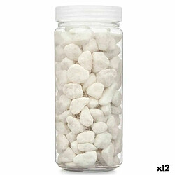 Gift Decor Pierres Décoratives Blanc 10 - 20 mm 700 g (12 Unités)