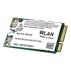 Mini-Carte Wifi Dell ANATEL WM3945ABG 0PC193 0151-06-2198 PCI-e 802.11 WLAN - Occasion